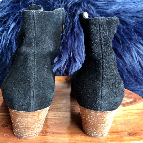 Isabel MARANT Etoile Dicker Black Leather Booties - Picture 12 of 15